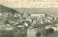 ORAN L HOPITAL ET EGLISE SAINT LOUIS